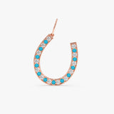 Turquoise Horseshoe Charm, Zanitha