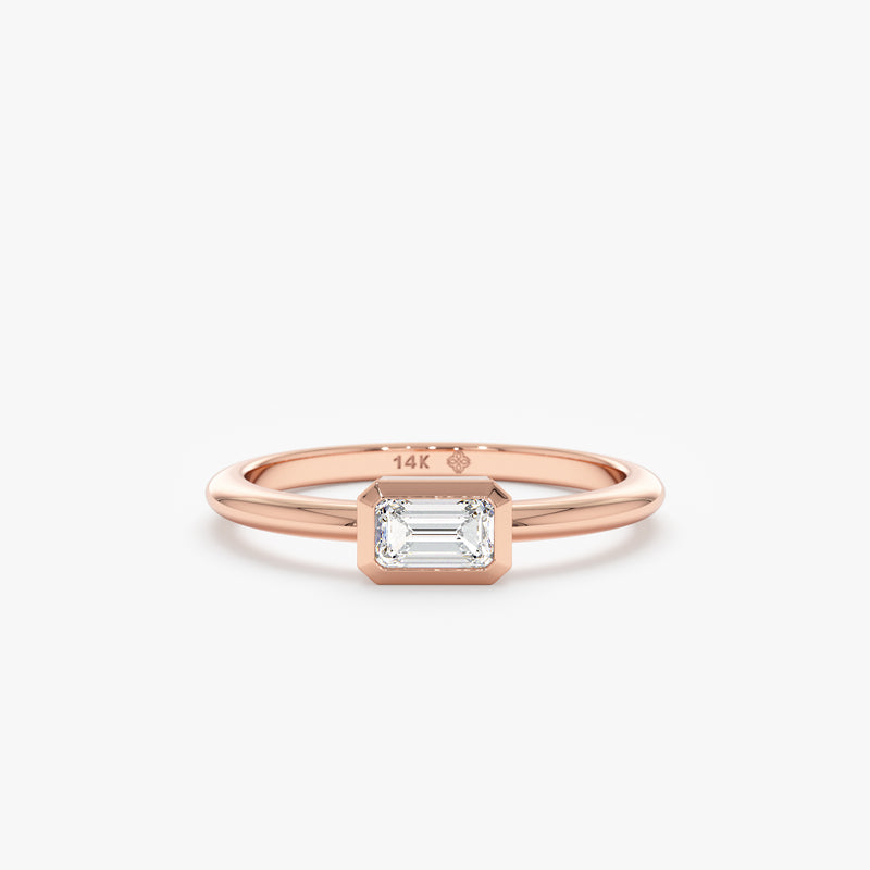 rose gold ethically sourced ring jewelry
