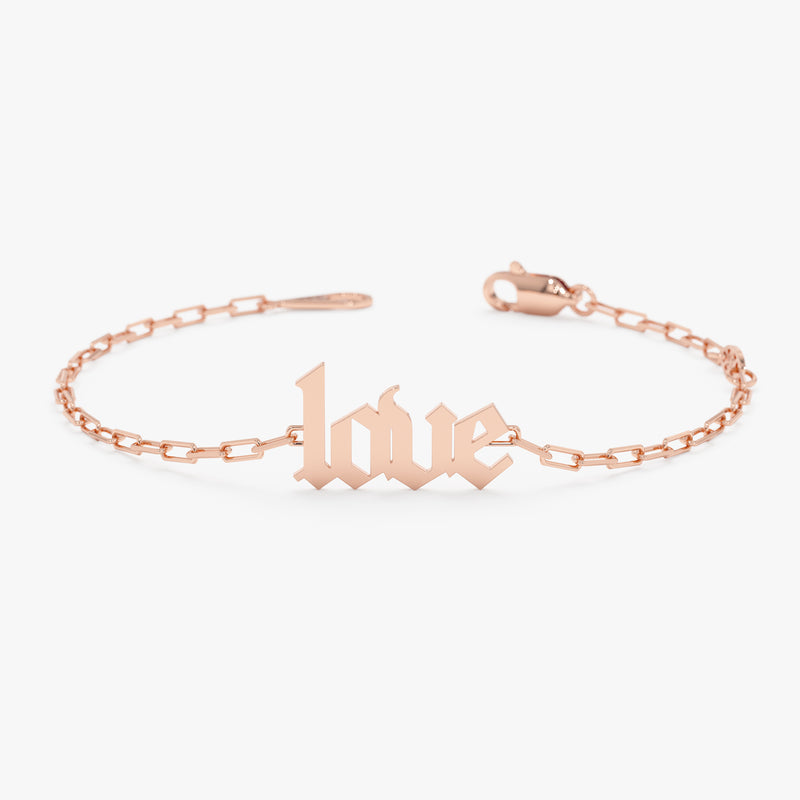 Old English Love Bracelet, Azirelle