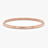 3.5 mm Minimalist Dome Bangle, Caia