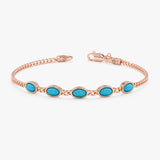 Turquoise Station Bracelet, Avenara