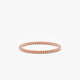 rose braided band