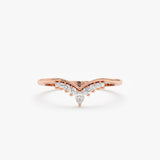 rose gold handmade ring