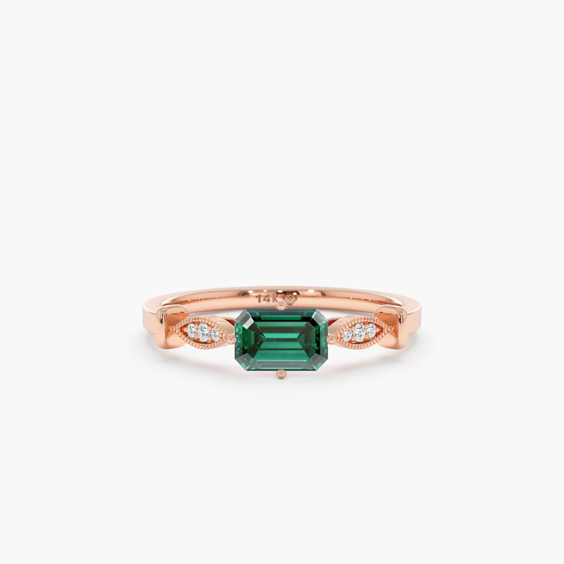 solid rose gold fine jewelry