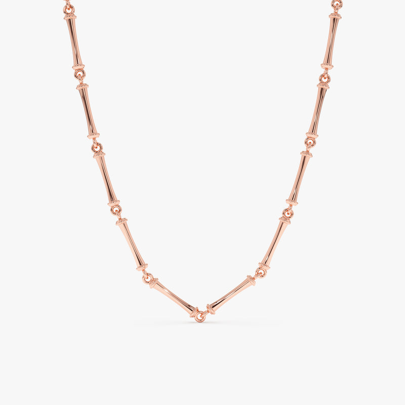 Gold Bar Link Chain Necklace, Unisex Gift, Arianwen