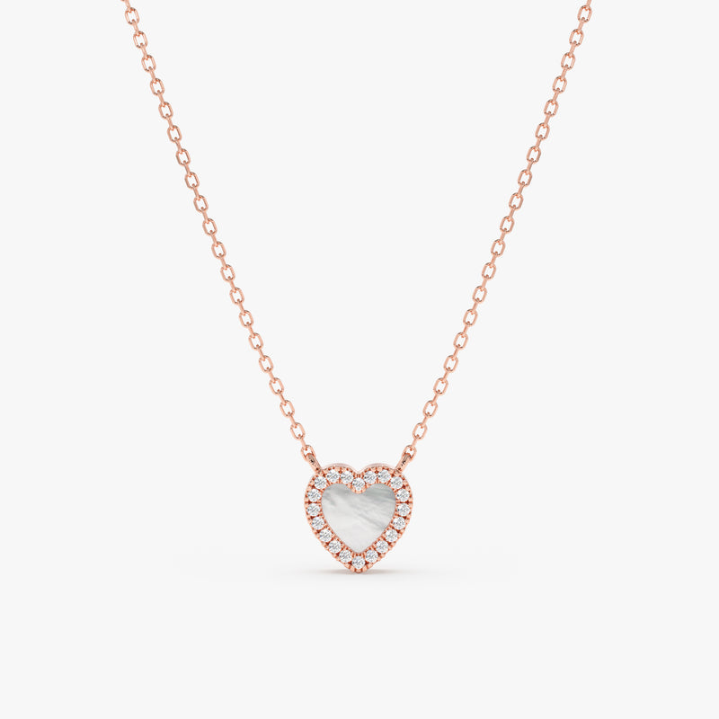 rose gold heart choker jewellery