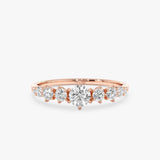 Diamond Graduated Ring, Elu