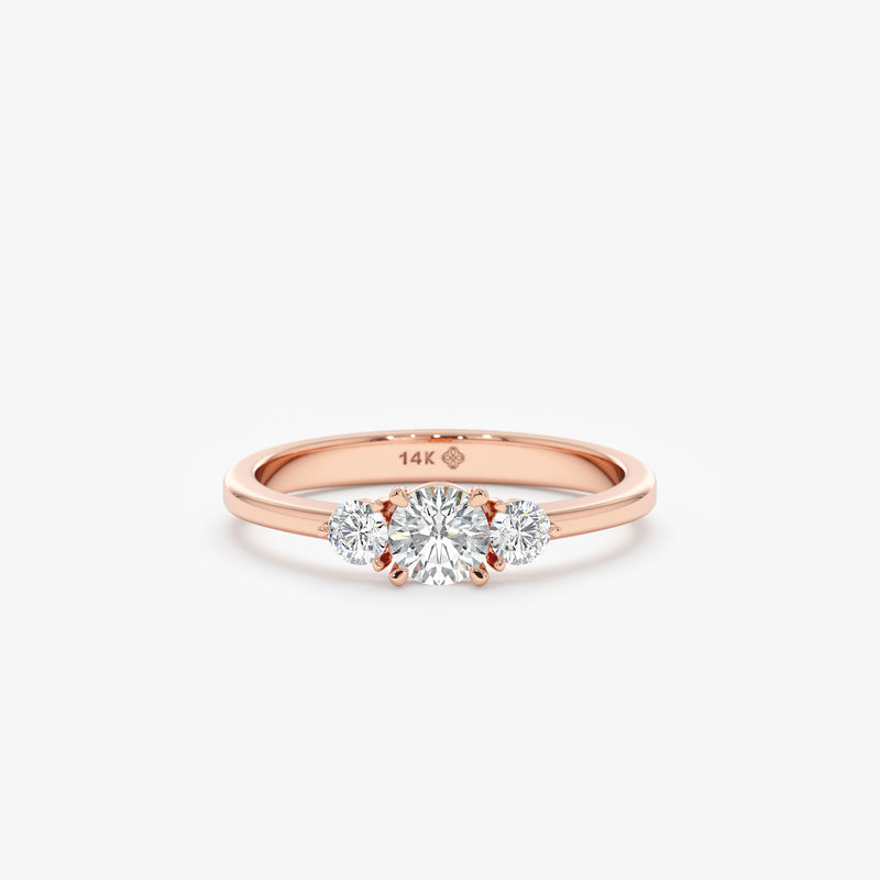 rose gold ethically sourced gold ring