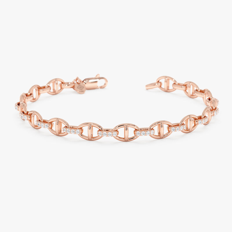 Mariner Chain Lab Grown Diamond Bracelet, Lirien