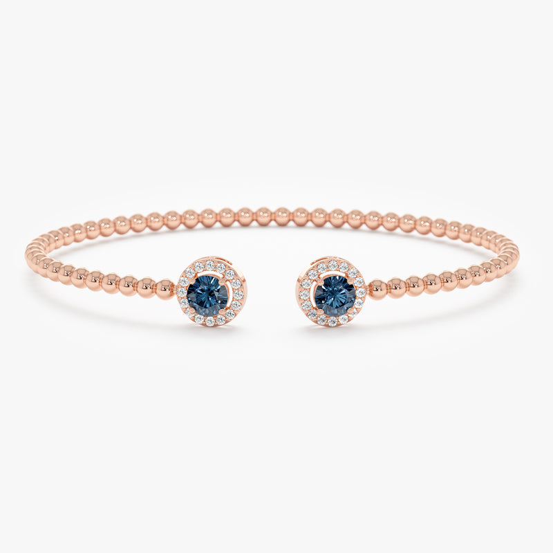 London Topaz Cuff Bracelet, Nura