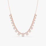 Pavé Diamond Collar Necklace, Zorya