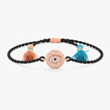 Diamond Evil Eye String Bracelet, Elarisyn