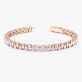 Up-Down Pear Shape Tennis Bracelet, Desdemona