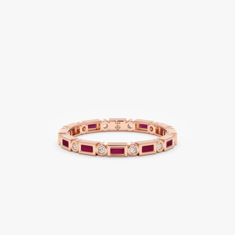 rose gold petite delicate ring
