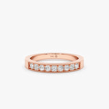 rose gold stacking band