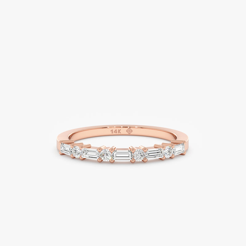 rose gold handmade band