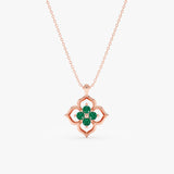 Emerald Clover Necklace, Sorelline