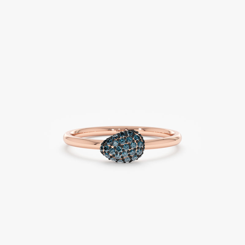 Mini Dome Stackable Ring, Uzma