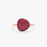 Pave Ruby Ring, Gita