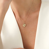 Emerald Coin Charm, Isadorae