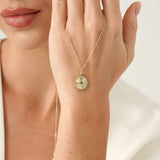 Emerald Coin Charm, Isadorae