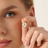 Emerald Coin Charm, Isadorae