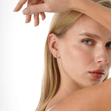 Lab Grown Diamond Clover Stud Earrings, Nyrielle