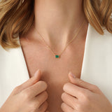 Octagon Emerald Necklace, Lexa