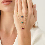 Octagon Emerald Necklace, Lexa