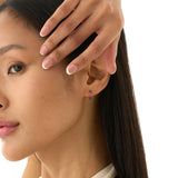 Lapis Lazuli & Carnelian Huggies, Cressida