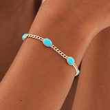 Turquoise Station Bracelet, Serelith