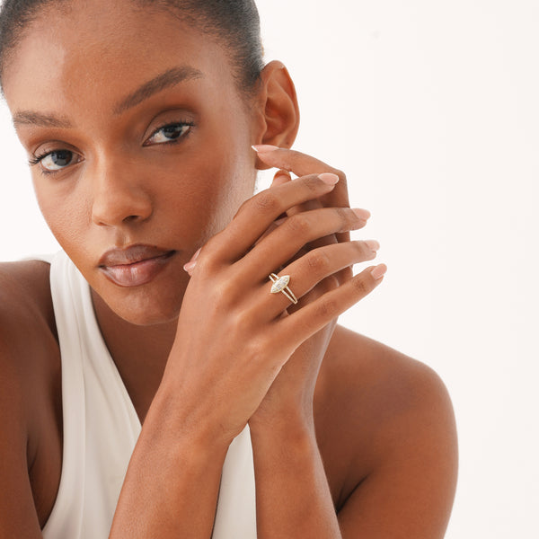 Marquise Mixed Cut Diamond Ring, Faelira