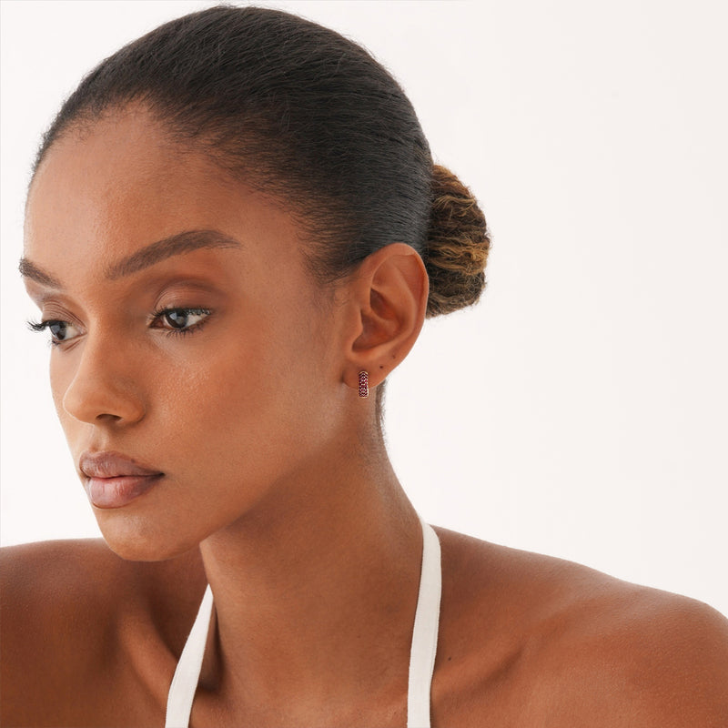 Wide Ruby Huggies, Azrielle