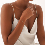 Solid Gold Multi Heart Bracelet, Zaleira