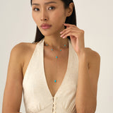 Turquoise Lariat Necklace, Aralyn