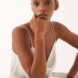 Graduated Lab Grown Diamond Tennis Bracelet, Vaelin