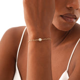 Lab Grown Diamond Paperclip Bracelet, Elarith