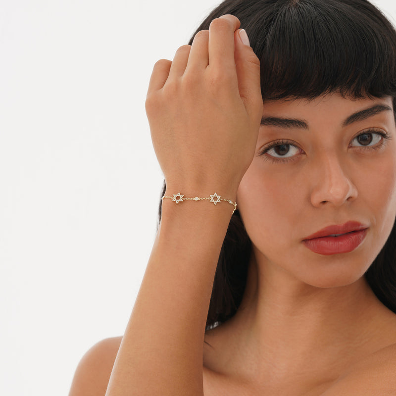 Star of David Station Bracelet, Azeneth