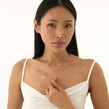 Pavé Diamond Collar Necklace, Zorya