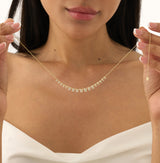 Pavé Diamond Collar Necklace, Zorya