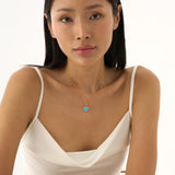 Turquoise Heart Charm, Nirelle