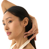 Pink Sapphire & Natural Diamond Drop Earrings, Ivara