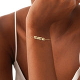 Old English Mama Bracelet, Lorenae