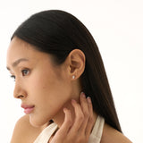 Mixed Cut Lab Grown Diamond Stud Earrings, Maevra