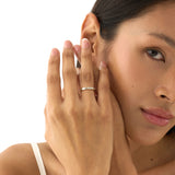 Channel Set Baguette Lab Grown Diamond Ring, Vionnet