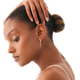 Lab Grown Diamond Spike Earrings, Maevina