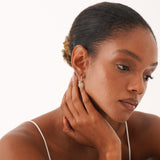 Diamond Heart Drop Earrings, Alisson