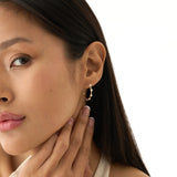 Lab Grown Diamond Station Earrings, Zinara