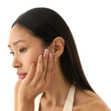 Oval Lab Grown Diamond Hoop,Virella