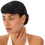 Emerald Drop Earrings, Alarielle